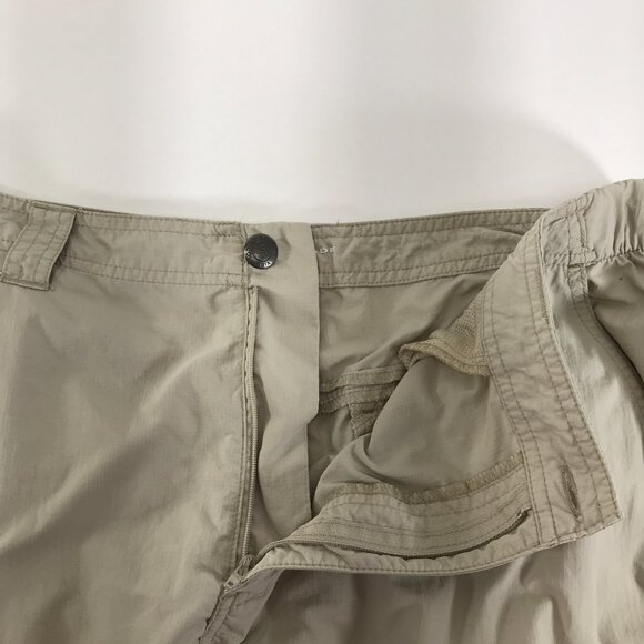 Columbia Omni-Shade Cargo Shorts Men's Size 36 Waist Beige Trail Hiking Outdoor - Picture 6 of 13